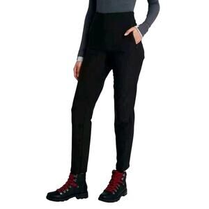 HFX Womens Winter Tech Pant XL Black Fleece Lined Water Resistant EUC